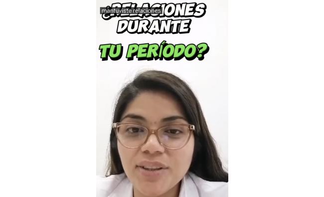 ¿Relaciones sexuales en tu periodo?